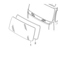 Pare-brise, teinte vert pour Volvo FH