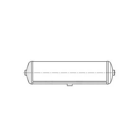 Bouteille d'air 10L remorque