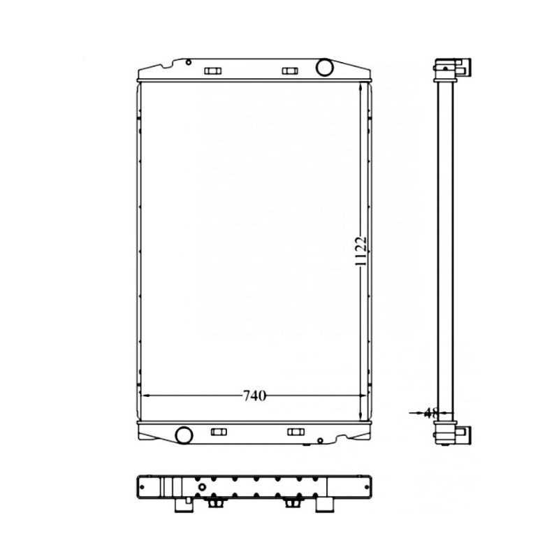 Radiateur d'eau Iveco
