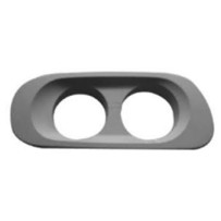 Cache de pare-chocs, phare auxiliaire, gauche, blanc pour DAF XF 105