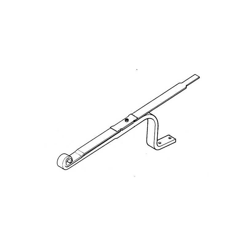 Lames de ressort 2L arrière pour Renault Trucks G300