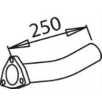 Tube après turbo pour Mercedes Benz 1419