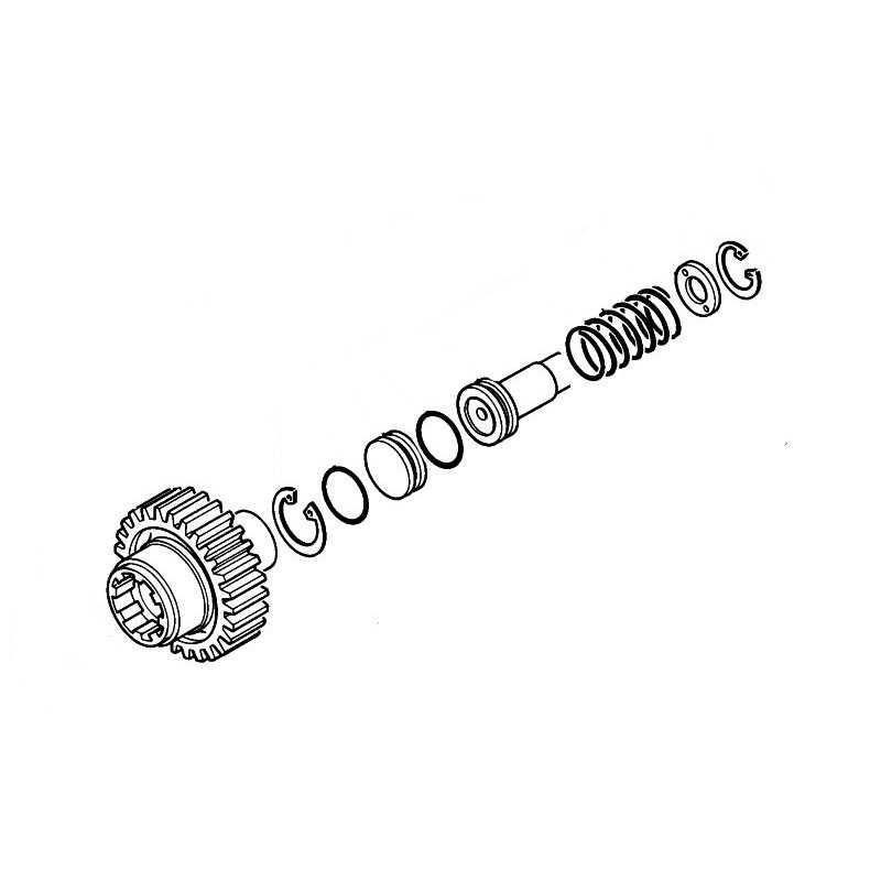 Kit pignons de prise de force pour Renault Trucks M180