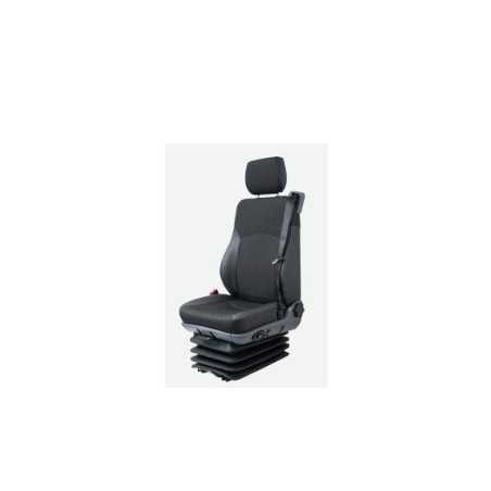 Siège de camion pneumatique passager, tissu noir, ceinture 3 pts, entraxe 216 mm Siège de camion pneumatique passager, tissu noir, ceinture 3 pts, entraxe 216 mm