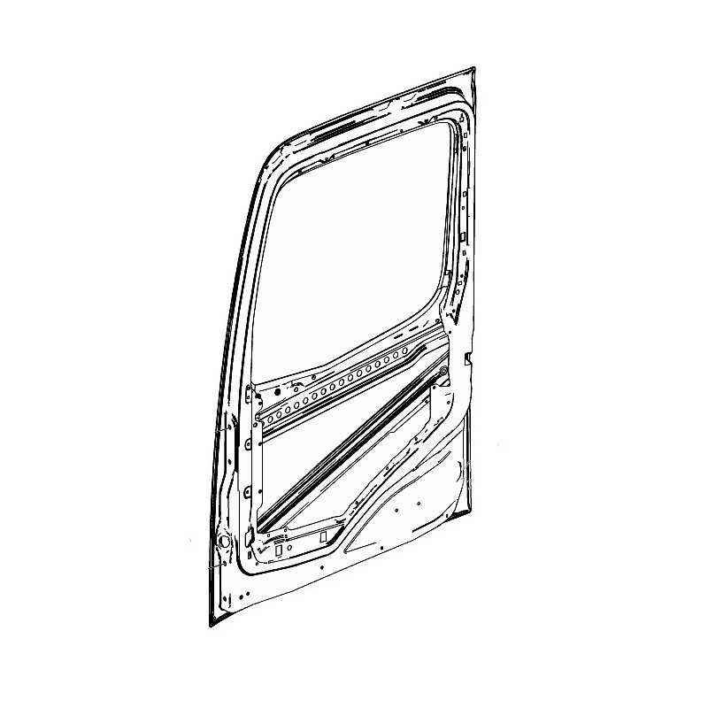 Porte nue pour Mercedes Benz Arocs