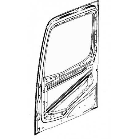 Porte nue pour Mercedes Benz Arocs