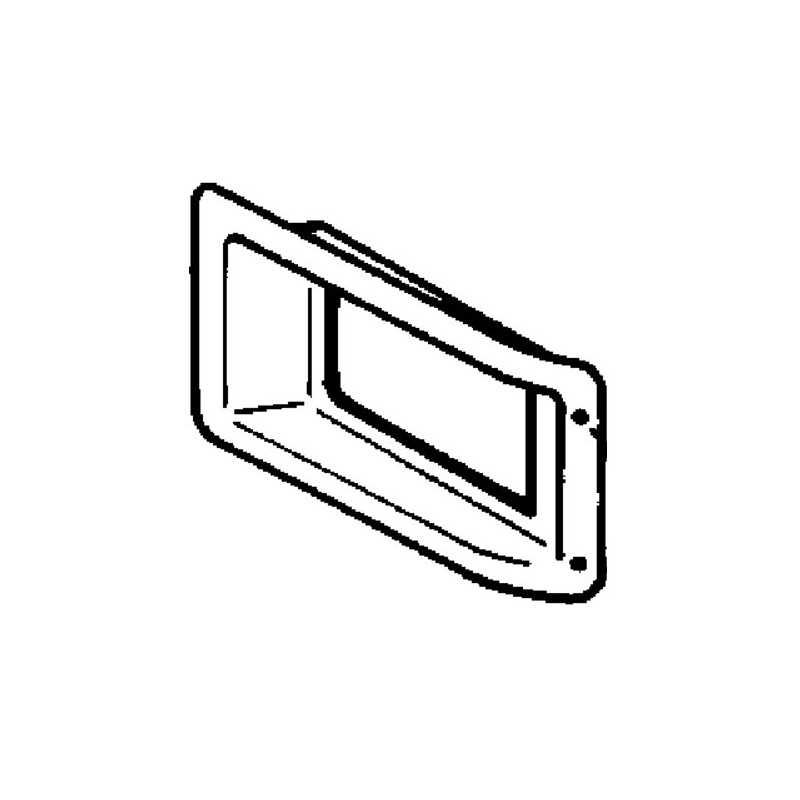 Entourage de phare pour Renault Série G