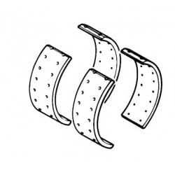 Jeu de garniture avant pour Renault Trucks S150