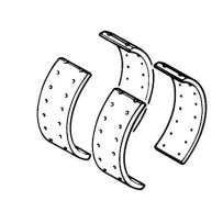 Jeu de garniture avant pour Renault Trucks S150