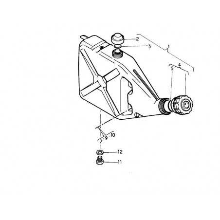 Vase d'expansion pour Renault Trucks S