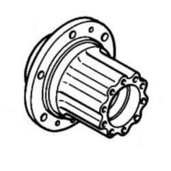 Moyeu de Roue Arrière Droit pour Renault