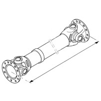 Cardan Arbre de Transmission Pont à Pont pour Renault