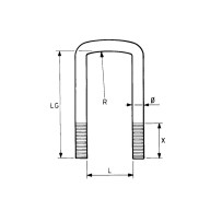 Etrier M20X150 pour Renault Trucks Midlum