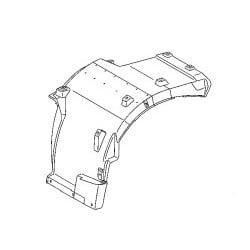 Garde boue avant droit pour Mercedes Benz Atego