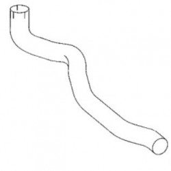 Tube Avant Echappement pour Mercedes