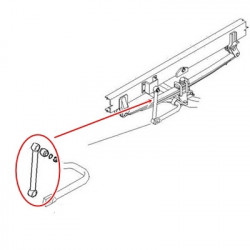 Biellette de barre stabilisatrice avant pour Iveco Eurocargo