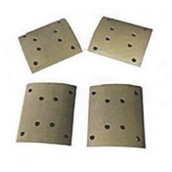 Kit Segments de Frein pour 1 essieu (sans rivets) pour Volvo