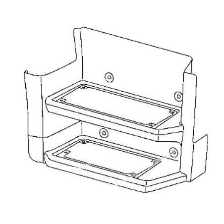 Caisson Emmarchement Droit pour Mercedes