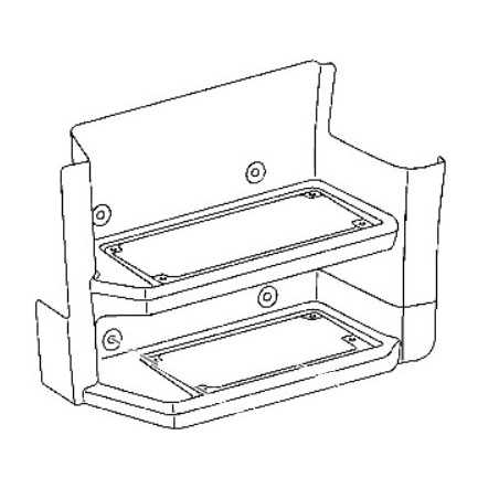 Caisson Emmarchement Gauche pour Mercedes