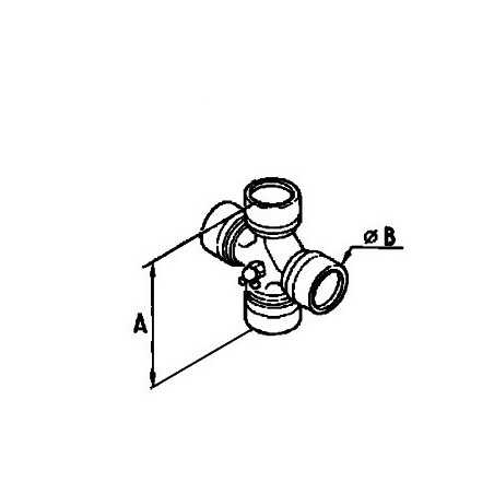 Croisillion L 74.7 - D 27  pour Renault Mascott