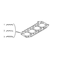 Joint de culasse 2 gorges pour Renault Mascott