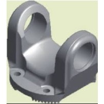 Mâchoire à Bride 180/4-15 pour Arbre de transmission pour Renault