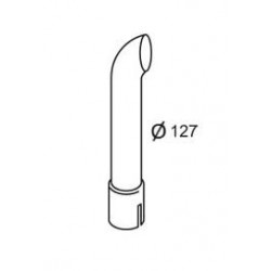 Tube de fin d'échappement pour DAF CF