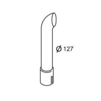 Tube de fin d'échappement pour DAF CF