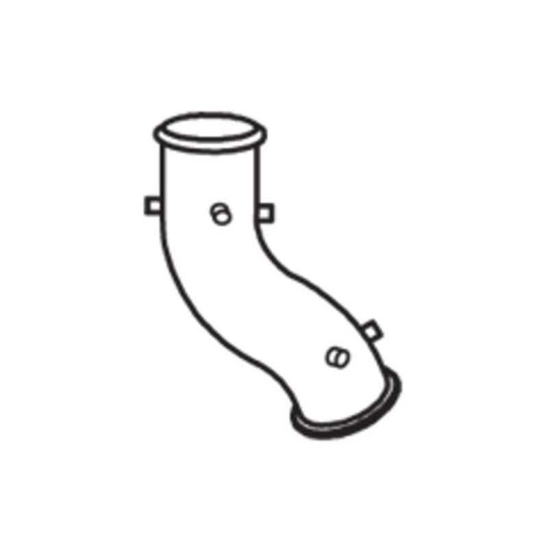 Tube après silencieux pour DAF CF