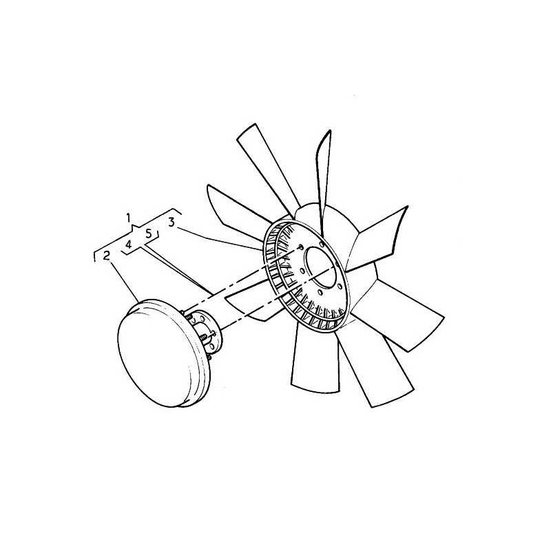 Ventilateur débrayable pour Renault Trucks CBH