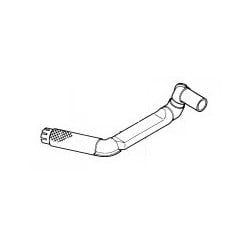 Tube Echappement avec Flexible pour Renault