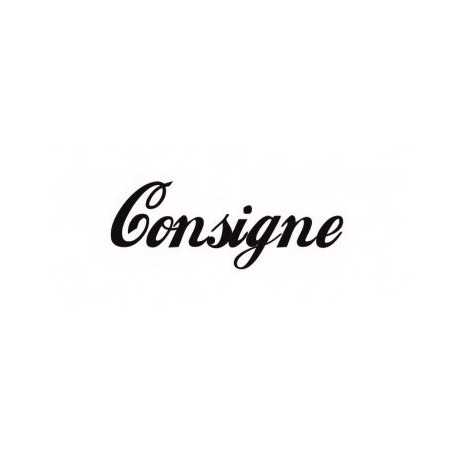 Consigne dessicateur