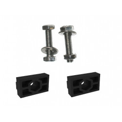 Kit visserie pour Barre pare cycliste aluminium 5M