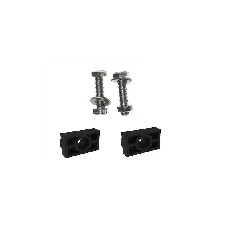 Kit visserie pour Barre pare cycliste aluminium 5M
