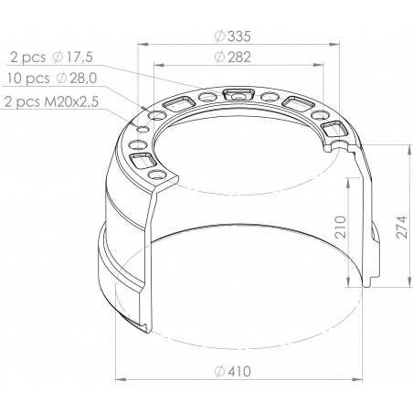 Tambour de frein Arrière pour Volvo FH