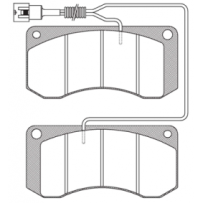 Jeu plaquettes de frein AV pour Renault M / S 5001829545