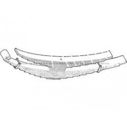 Ressort AR 9+7 lames pour Renault Kérax 5010383764