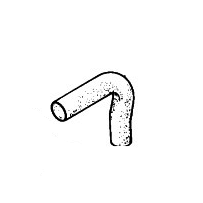 Durite d'eau pour Renault Série S/G