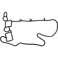 Joint, boîtier de commande pour  Scania 4-Series