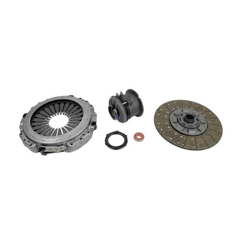 Kit Complet (Mécanisme, Disque, Butée, Clips accouplement Butée, Roulement à bille pilote) pour Embrayage pour Scania