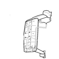 Chassis de rétroviseur droit (origine) pour Volvo FH