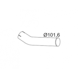 Tube de sortie échap. pour...