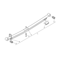 Lames de ressort AR. pour Renault Mascott