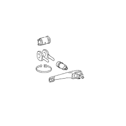 Garniture, serrures, clefs...