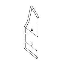 Bras de rétroviseur droit pour Renault Trucks M/G
