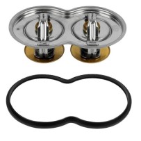 Thermostat Double 80 °C pour Scania  - 1347594