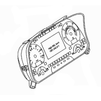 Compteur kilométrique (origine) pour Mercedes Benz Actros 0084464021