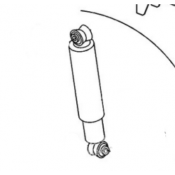 Amortisseur arrière pour Renault Trucks Magnum