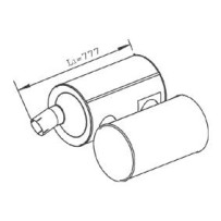 Silencieux d'échappement pour Iveco Trakker