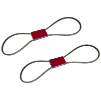 Lot de 2 courroies Trapèze pour Alternateur AVX 13X1350